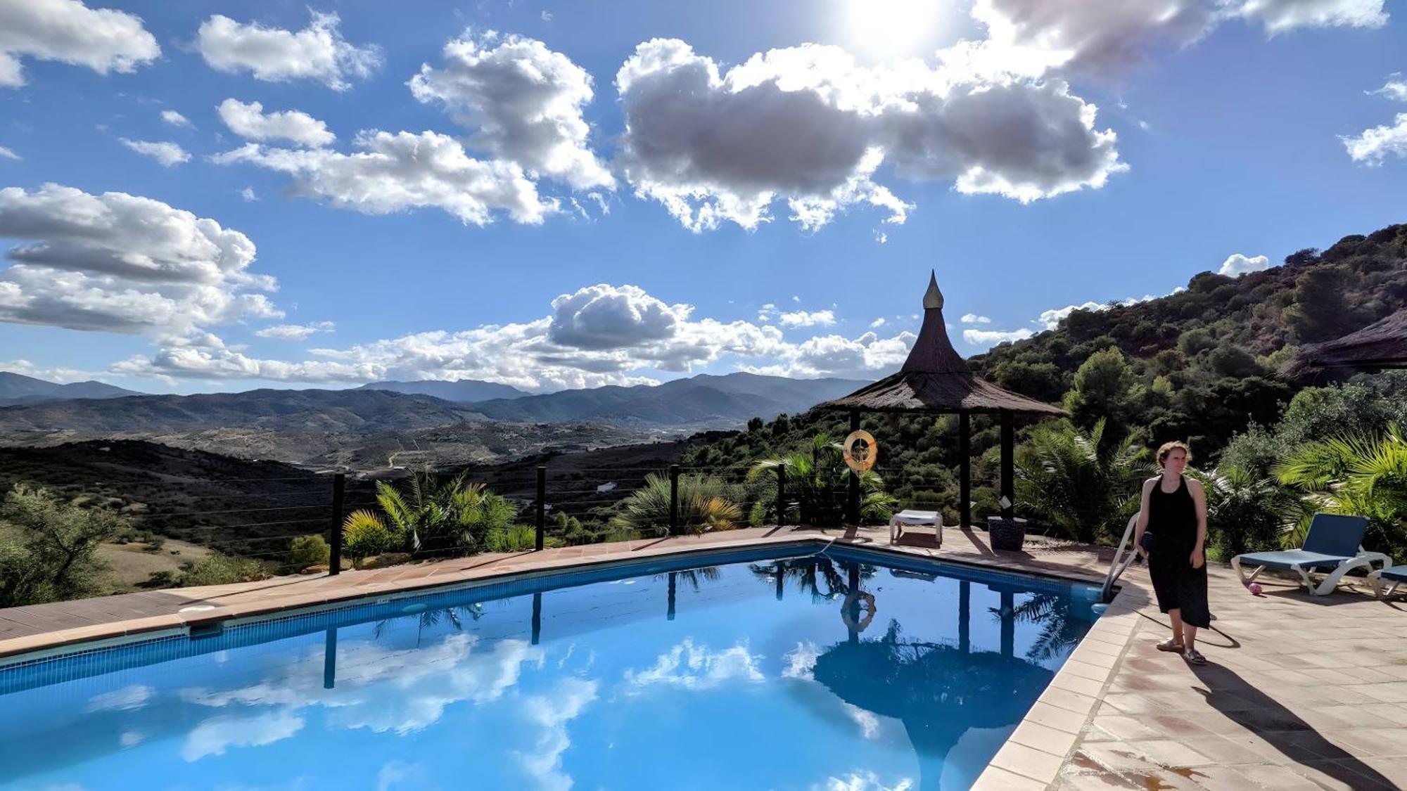 Rural Cottage, With Pool & Optional Private 6 Guests Jacuzzi Tolox Exterior foto